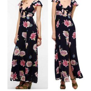 Urban Outfitters Reformed Flora & Fauna Maxi Dress